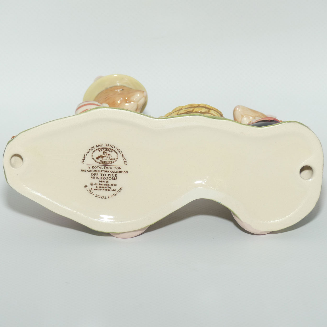 DBH66 Royal Doulton Brambly Hedge figure | Off to Pick Mushrooms | boxed