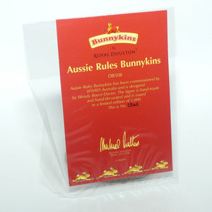 DB508 Royal Doulton Bunnykins Aussie Rules | LE540/1000 | boxed