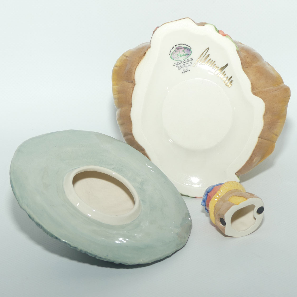 DF15 Royal Doulton Disney | Fairies series | Teakettle Cottage lidded box