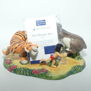 DM07 Royal Doulton Walt Disney Showcase | The Jungle Book figure | Run Mowgli, Run | LE 372/1000 | boxed