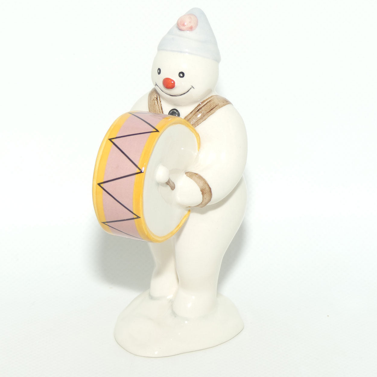 DS09 Royal Doulton Snowman figure Bass Drummer Snowman