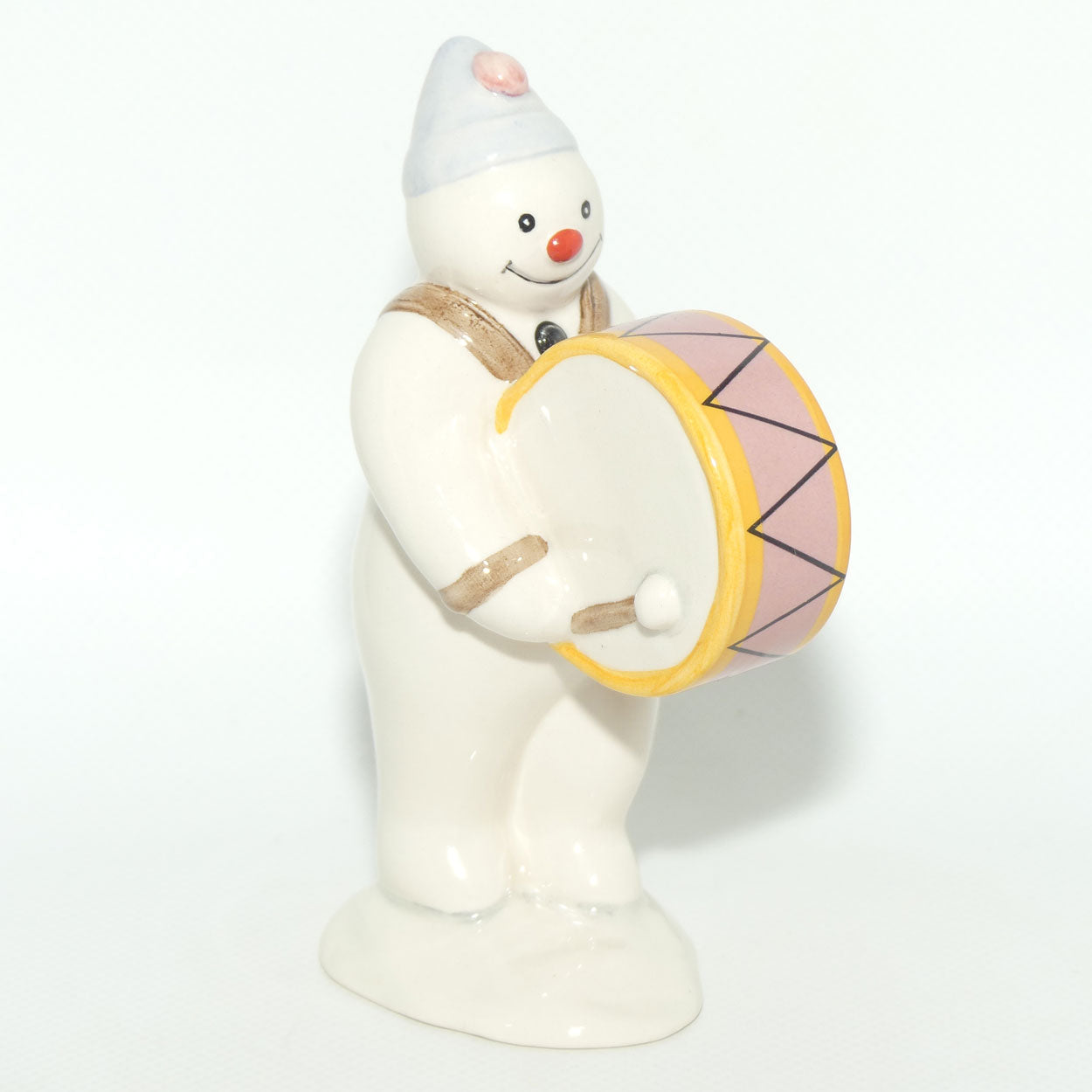 DS09 Royal Doulton Snowman figure Bass Drummer Snowman