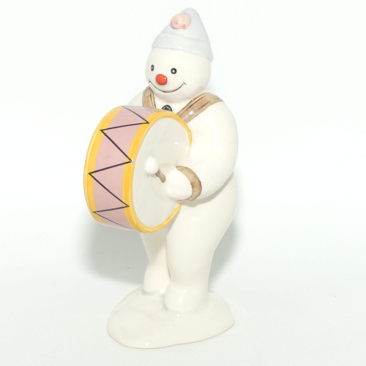 DS09 Royal Doulton Snowman figure Bass Drummer Snowman