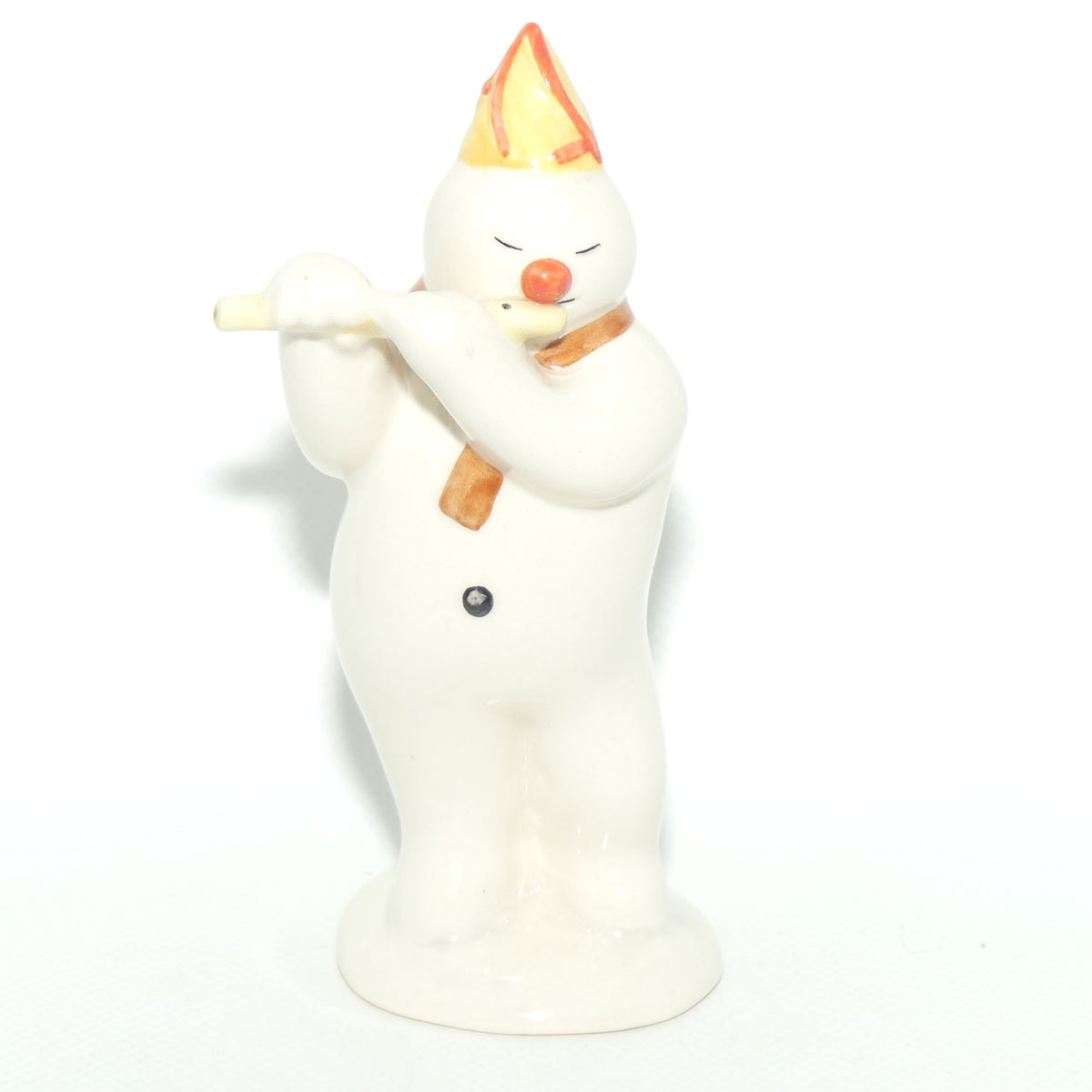 DS10 Royal Doulton Snowman figure Flautist Snowman