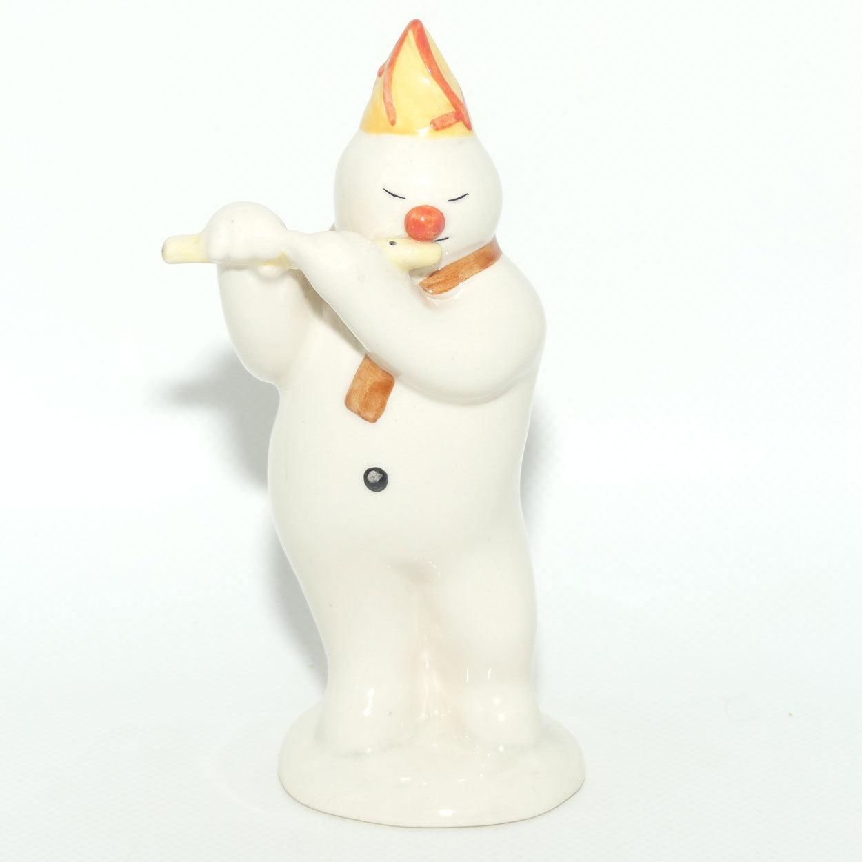 DS10 Royal Doulton Snowman figure Flautist Snowman