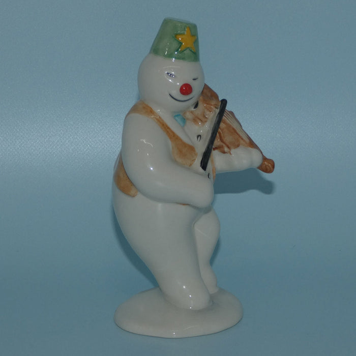 DS11 Royal Doulton Snowman figure Violinist Snowman