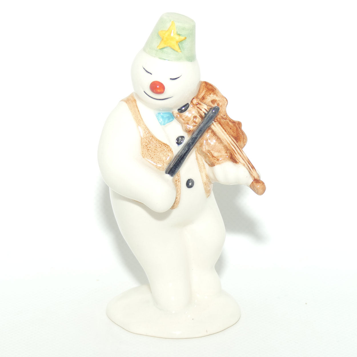 DS11 Royal Doulton Snowman figure Violinist Snowman | #2