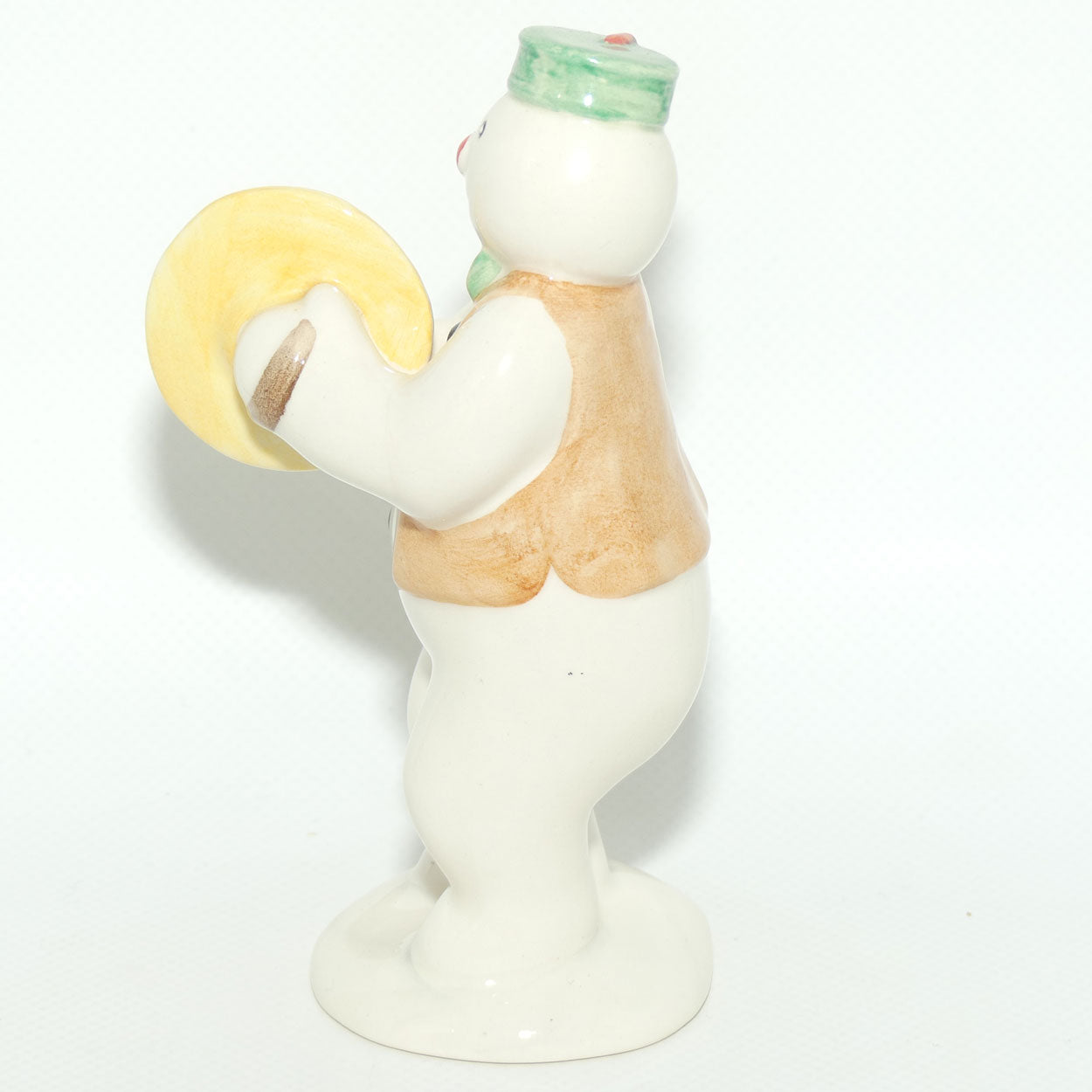 DS14 Royal Doulton Snowman figure Cymbal Player Snowman