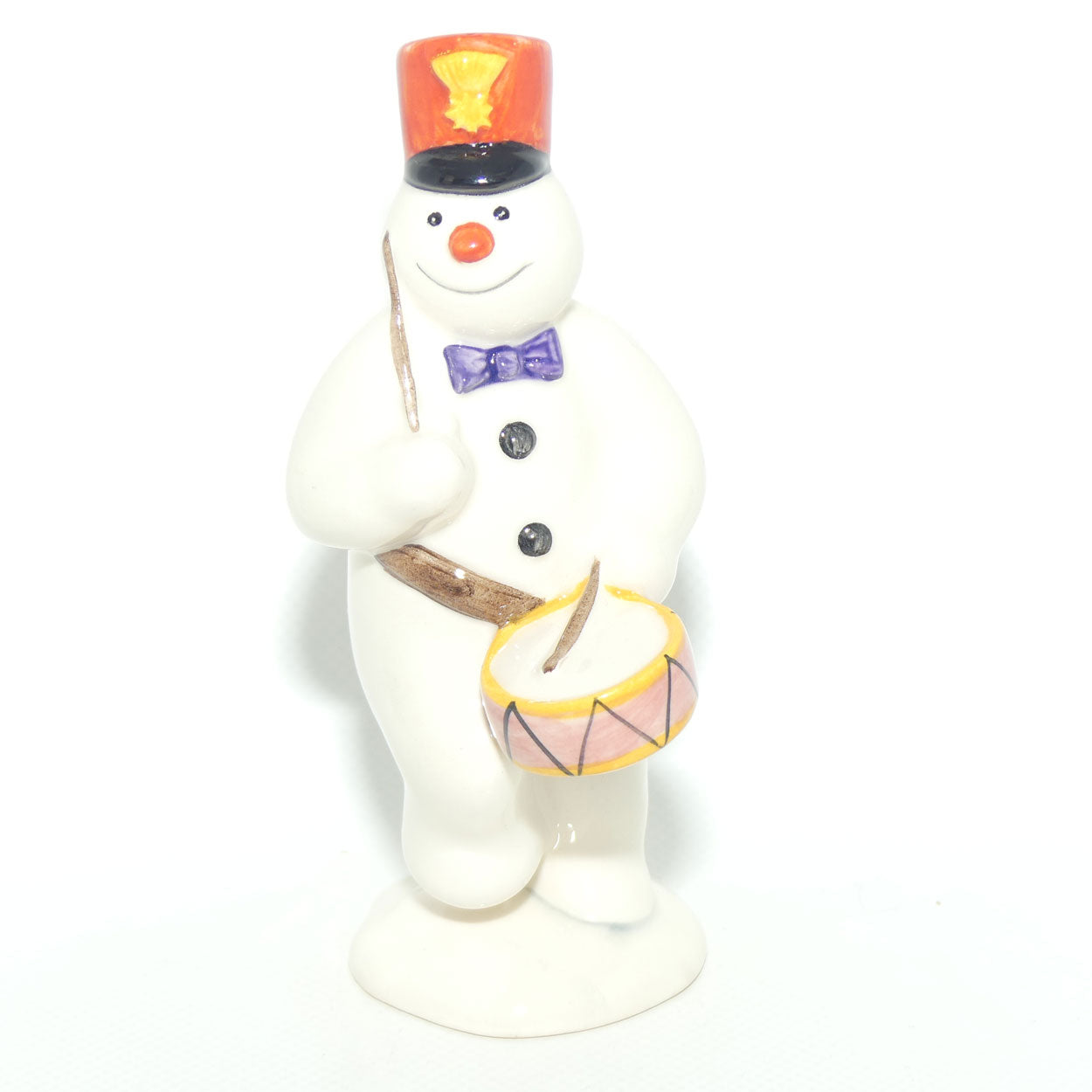 DS15 Royal Doulton Snowman figure Drummer Snowman