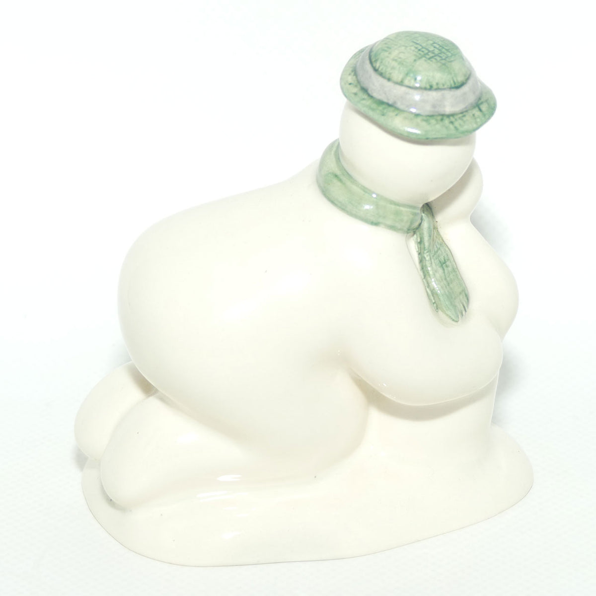 DS23 Royal Doulton Snowman figure Building the Snowman