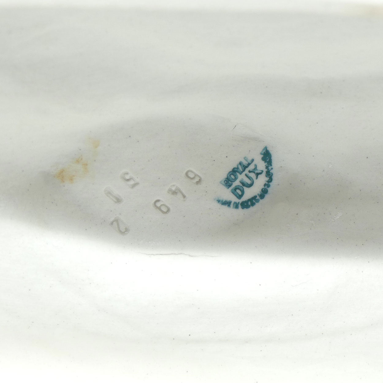 Royal Dux figure group of Rampant Horses