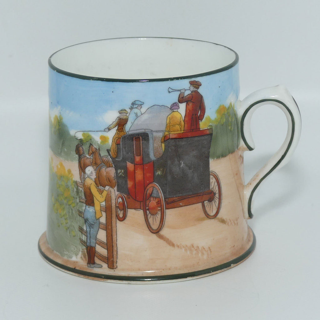 Royal Doulton Blue Sky | Coaching Days Rex mug E2768