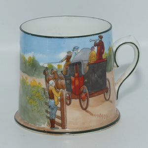 Royal Doulton Blue Sky | Coaching Days Rex mug E2768