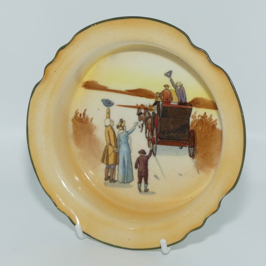 Royal Doulton Coaching Days large fancy dish E3804 | RdNo 328840