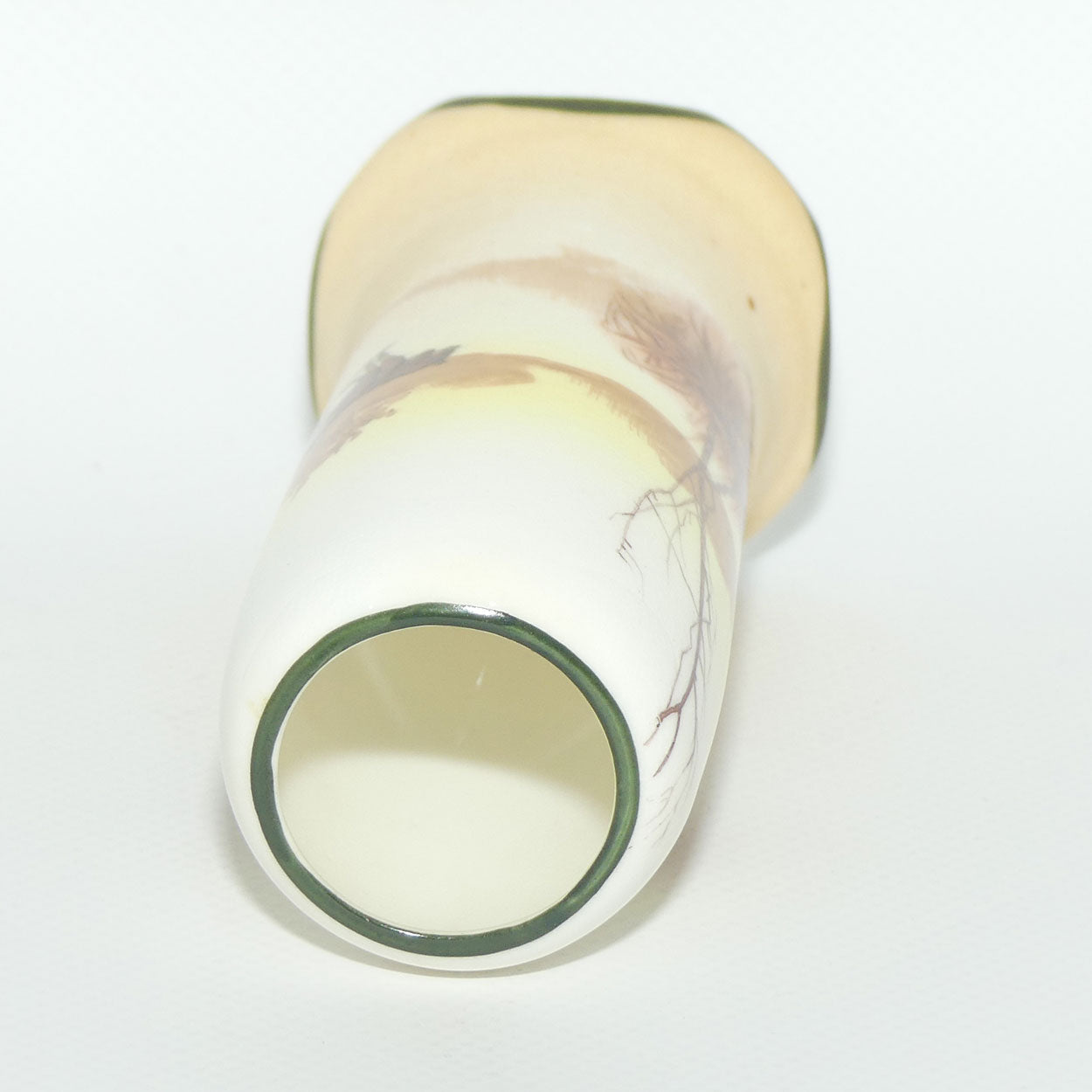 Royal Doulton Coaching Days cylindrical posy vase | Shape 7511 | E3804