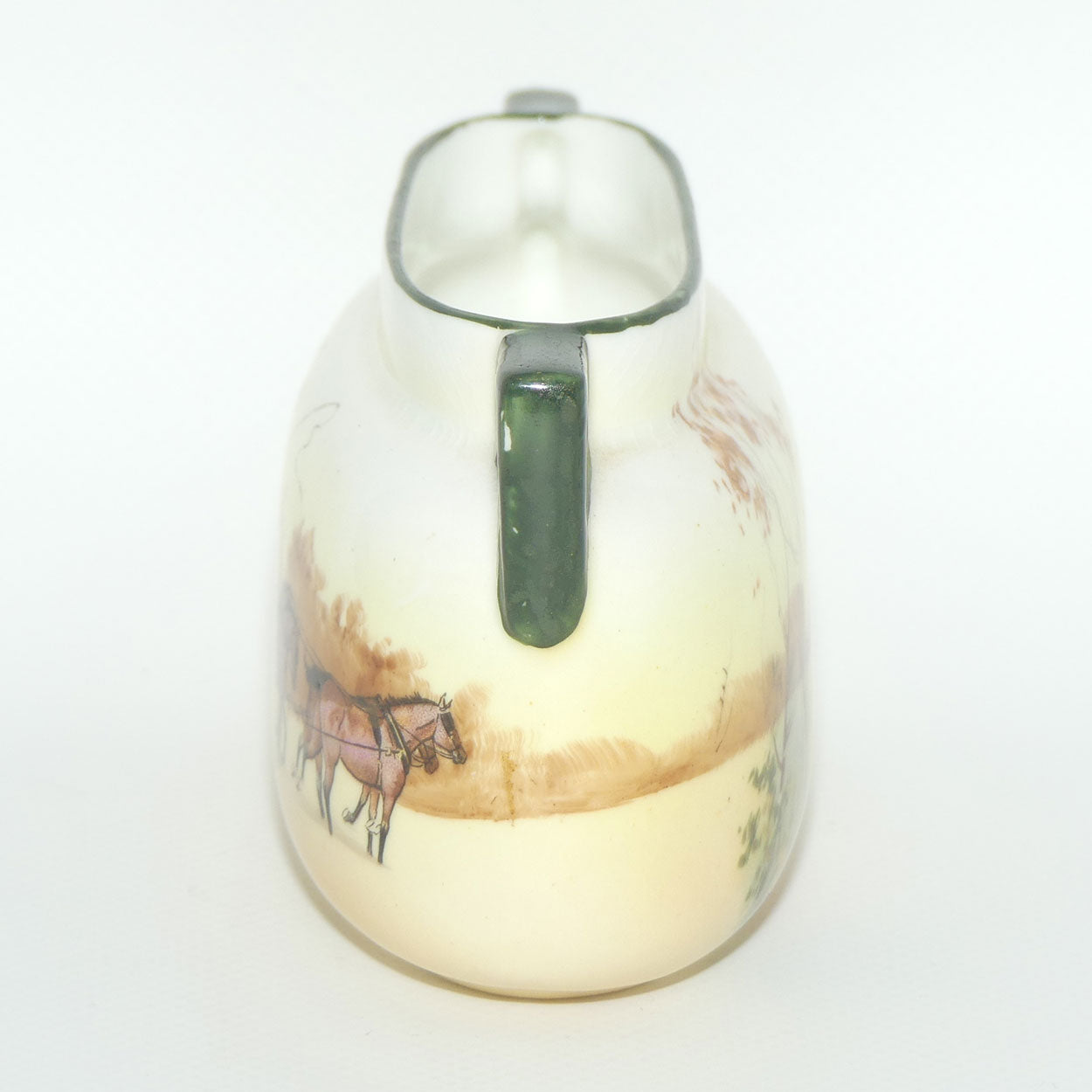 Royal Doulton Coaching Days small twin handle vase | E3804