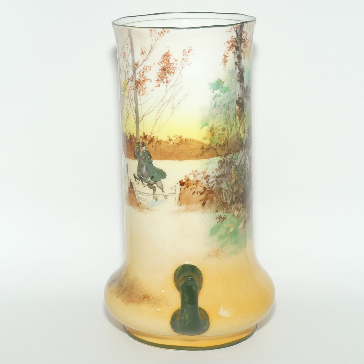 Royal Doulton Hunting | John Peel Hunting twin handle vase E3804