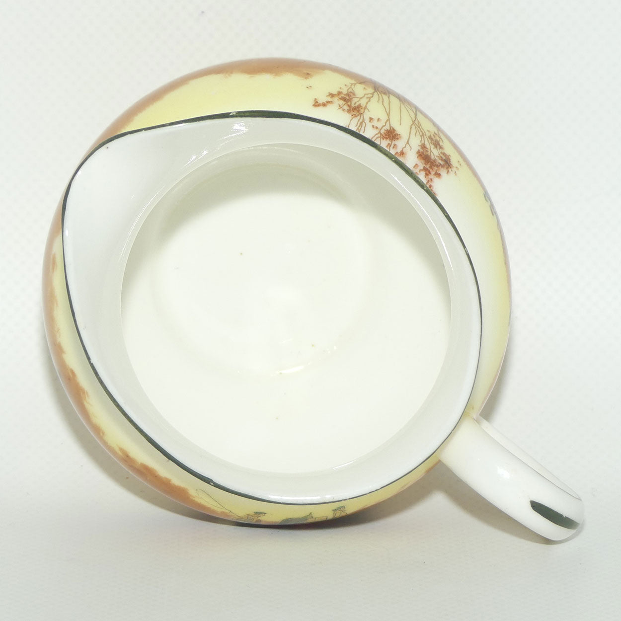 Royal Doulton Coaching Days round milk jug | Bone China