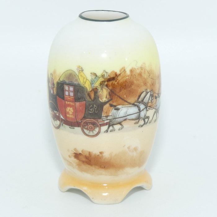 Royal Doulton Coaching Days miniature vase E3804 | #3