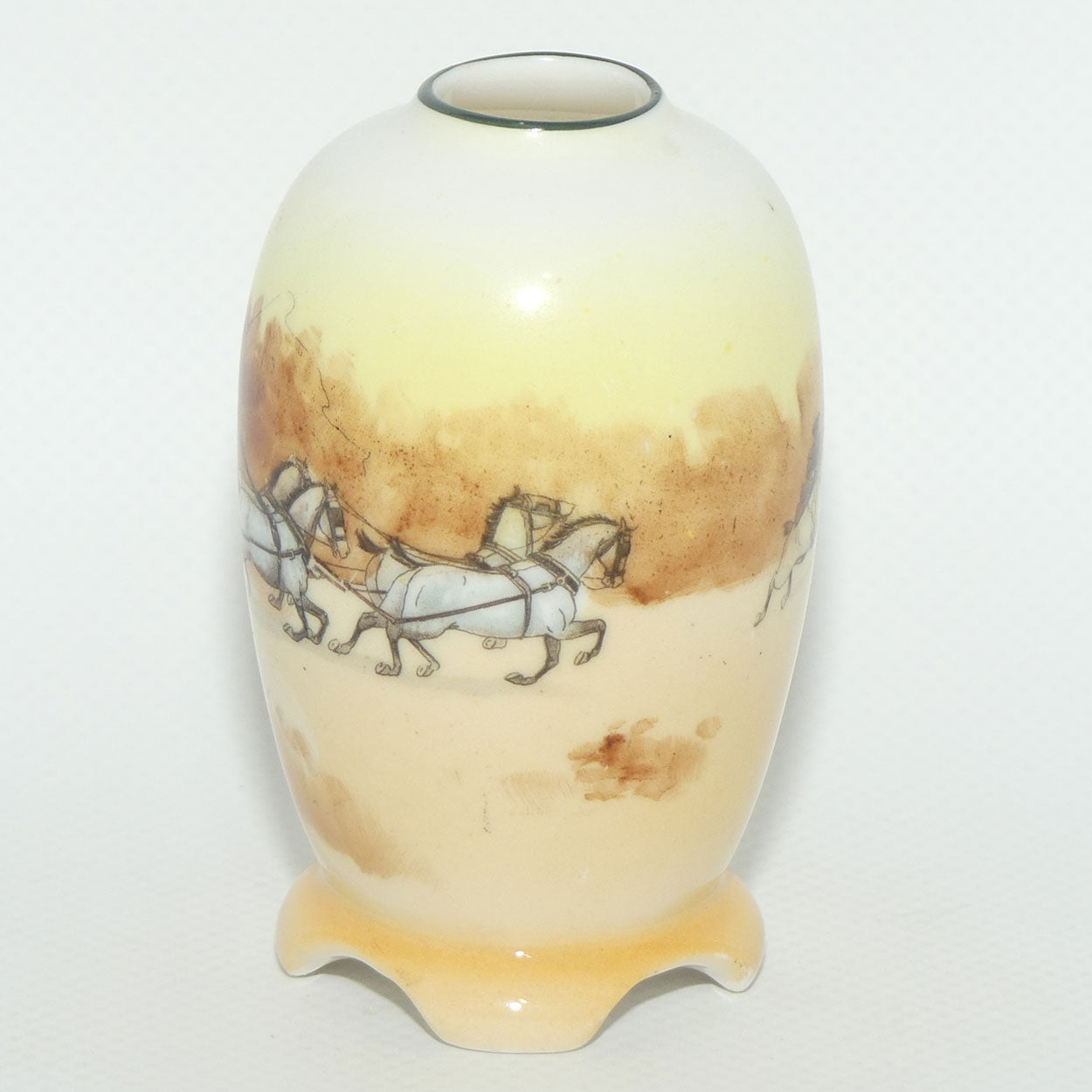 Royal Doulton Coaching Days miniature vase E3804 | #3