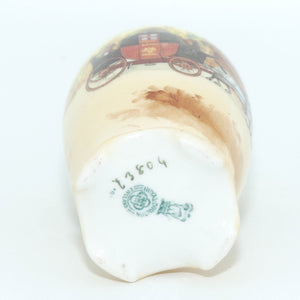 Royal Doulton Coaching Days miniature vase E3804 