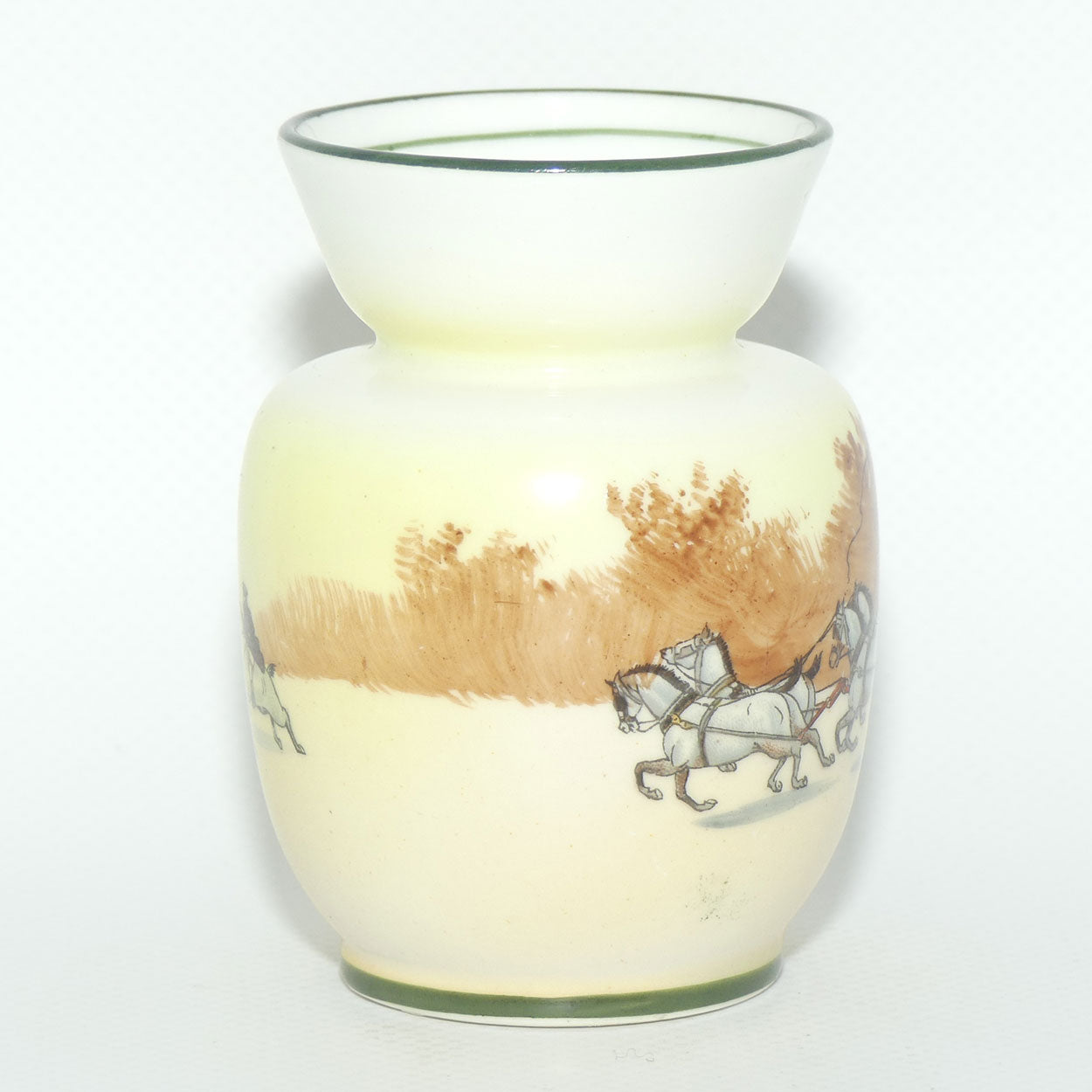Royal Doulton Coaching Days miniature 732 vase E3804