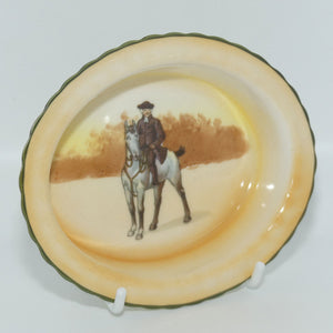 Royal Doulton Coaching Days small oval dish E3804 | Rare Scene | Passenger arriving on Horse