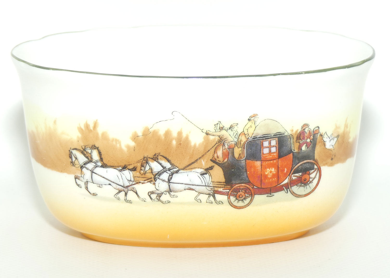 Royal Doulton Coaching Days oval sugar bowl | E3804