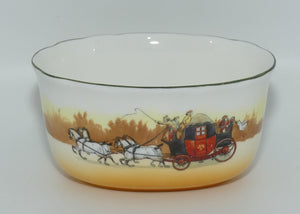 Royal Doulton Coaching Days oval sugar bowl | E3804