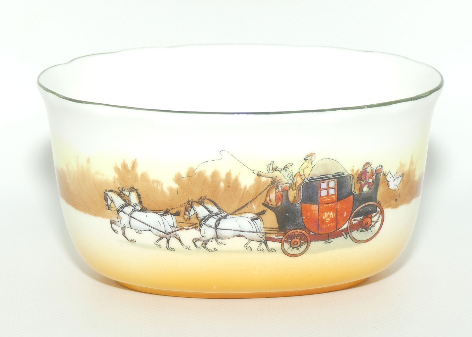 Royal Doulton Coaching Days oval sugar bowl | E3804