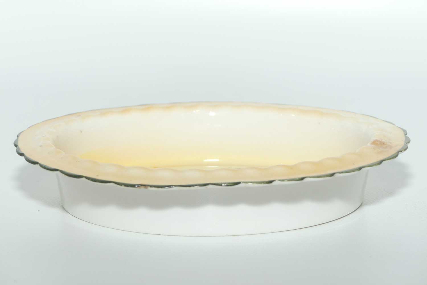 Royal Doulton Coaching Days oval dish E3804 | Man Opening gate for Coach