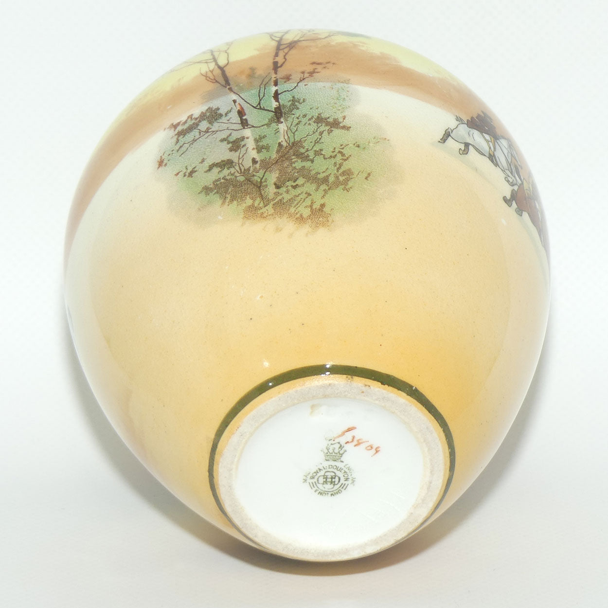 Royal Doulton Coaching Days ovoid vase E3804
