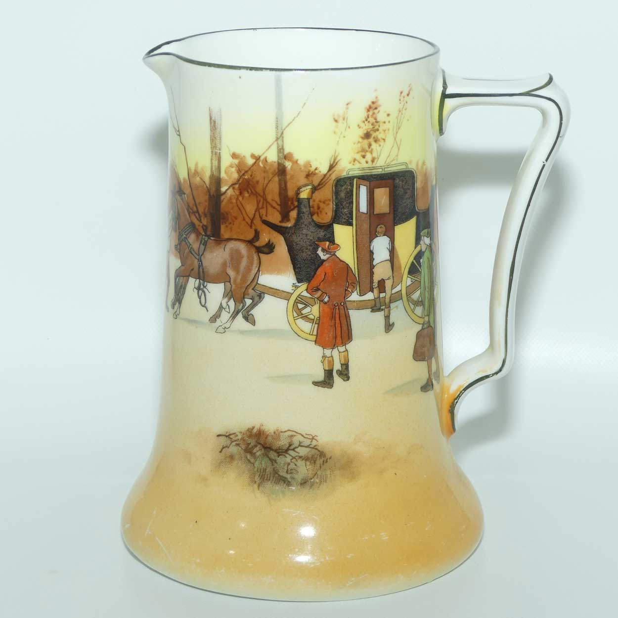 Royal Doulton Coaching Days Rocket jug E3804 | 17cm
