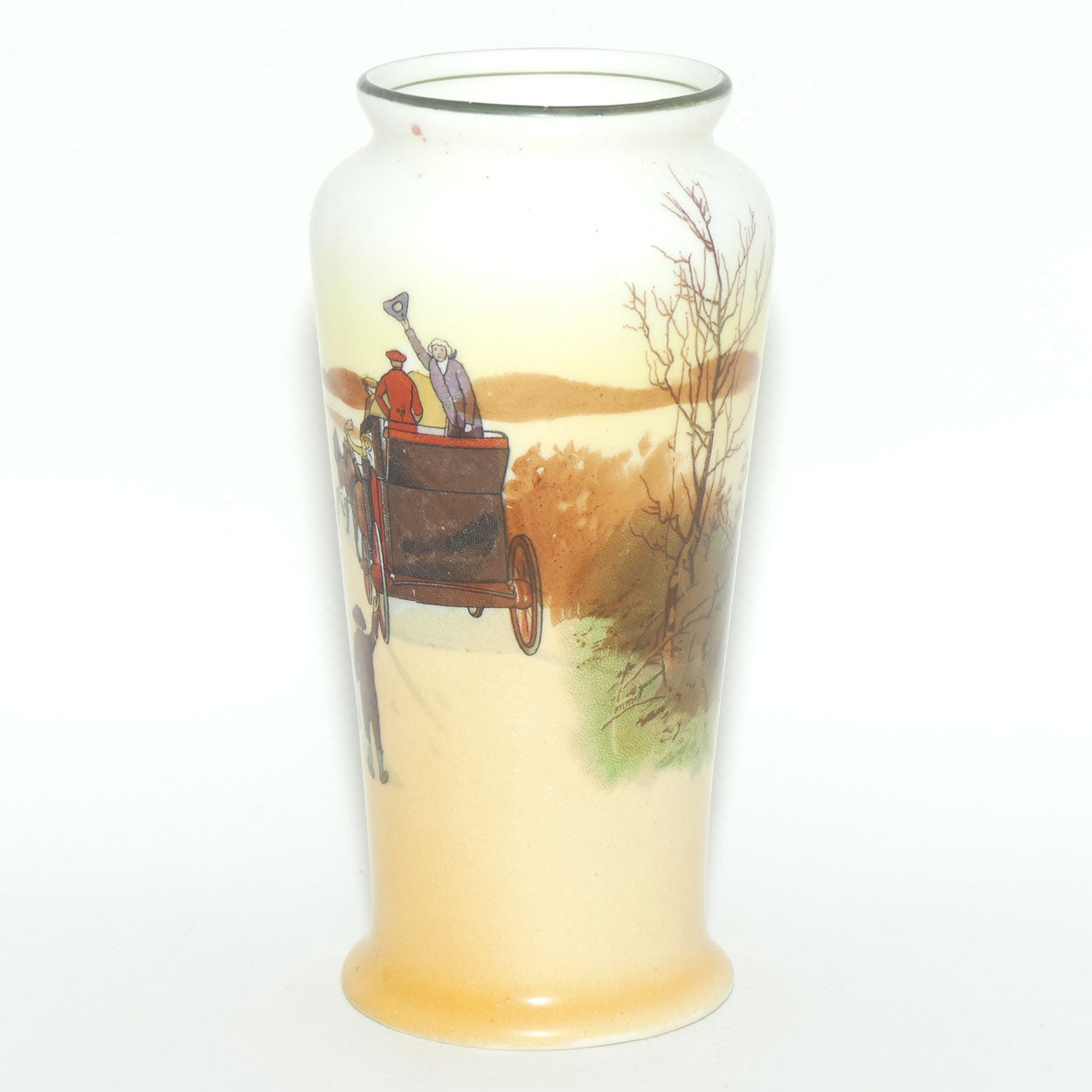 Royal Doulton Coaching Days shape 767 vase E3804 | #1