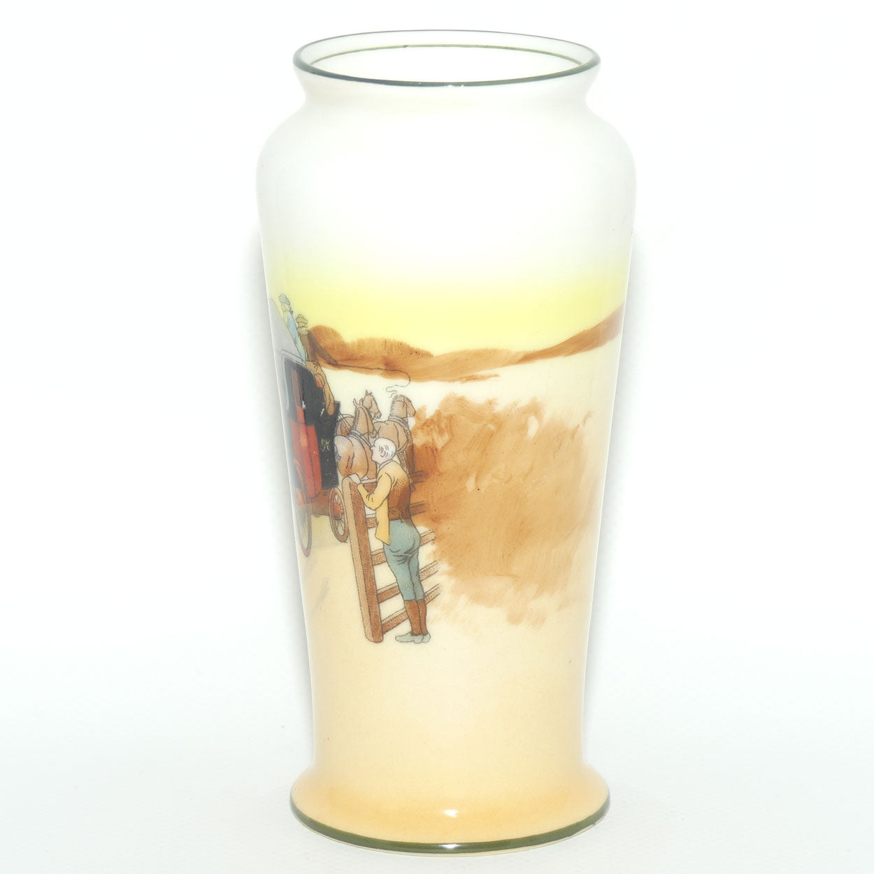 Royal Doulton Coaching Days shape 767 vase E3804 | #2