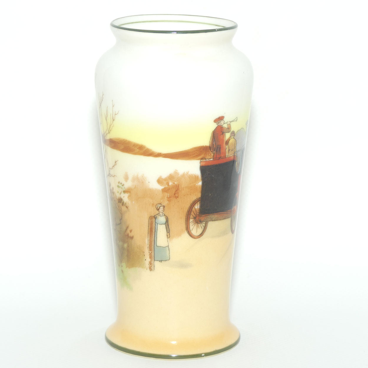 Royal Doulton Coaching Days shape 767 vase E3804 | #2