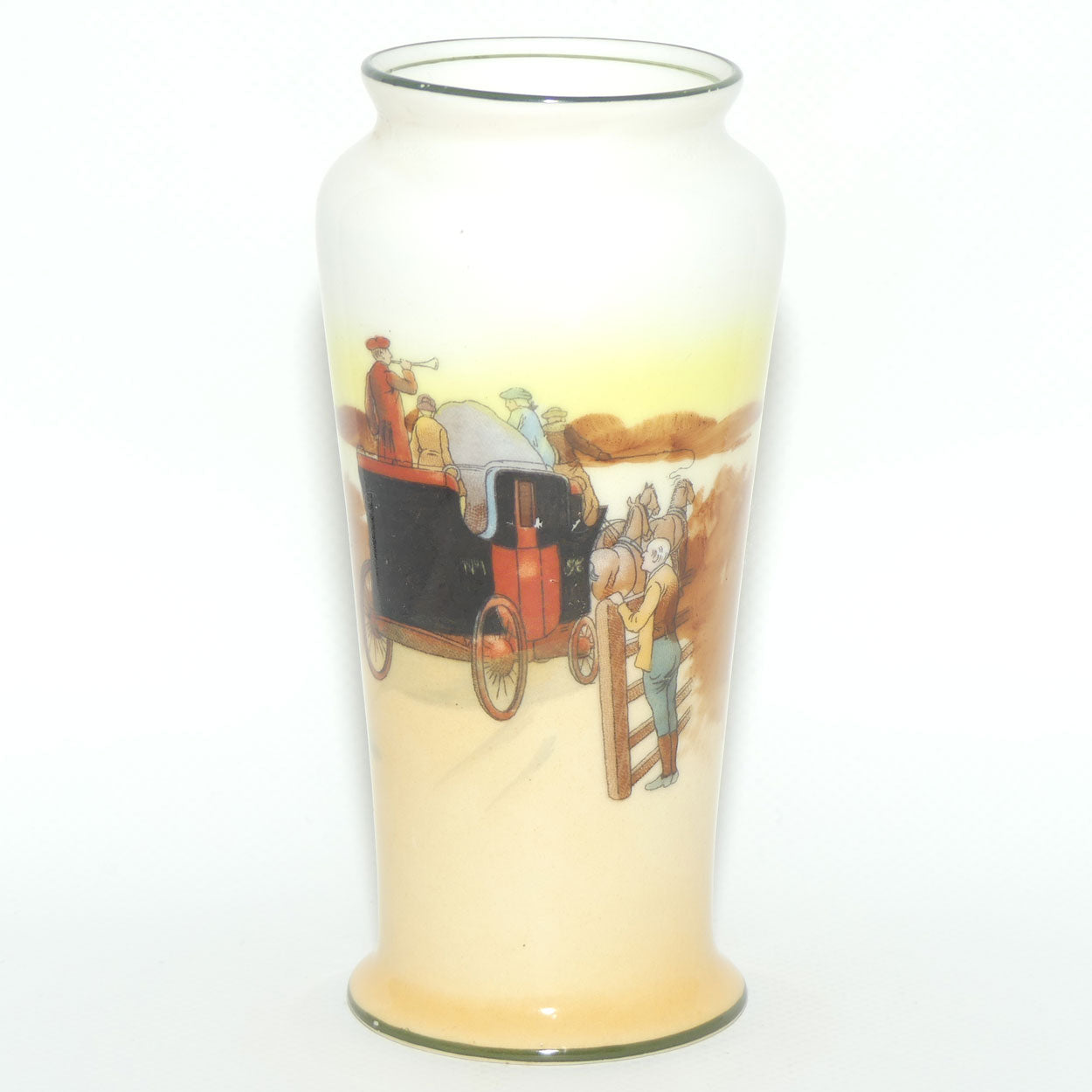 Royal Doulton Coaching Days shape 767 vase E3804 | #2
