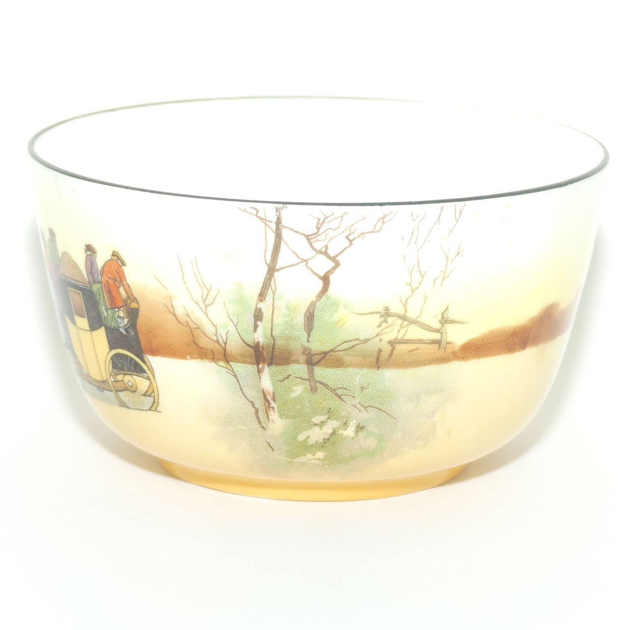 Royal Doulton Coaching Days round sugar bowl E3804 | Bone China