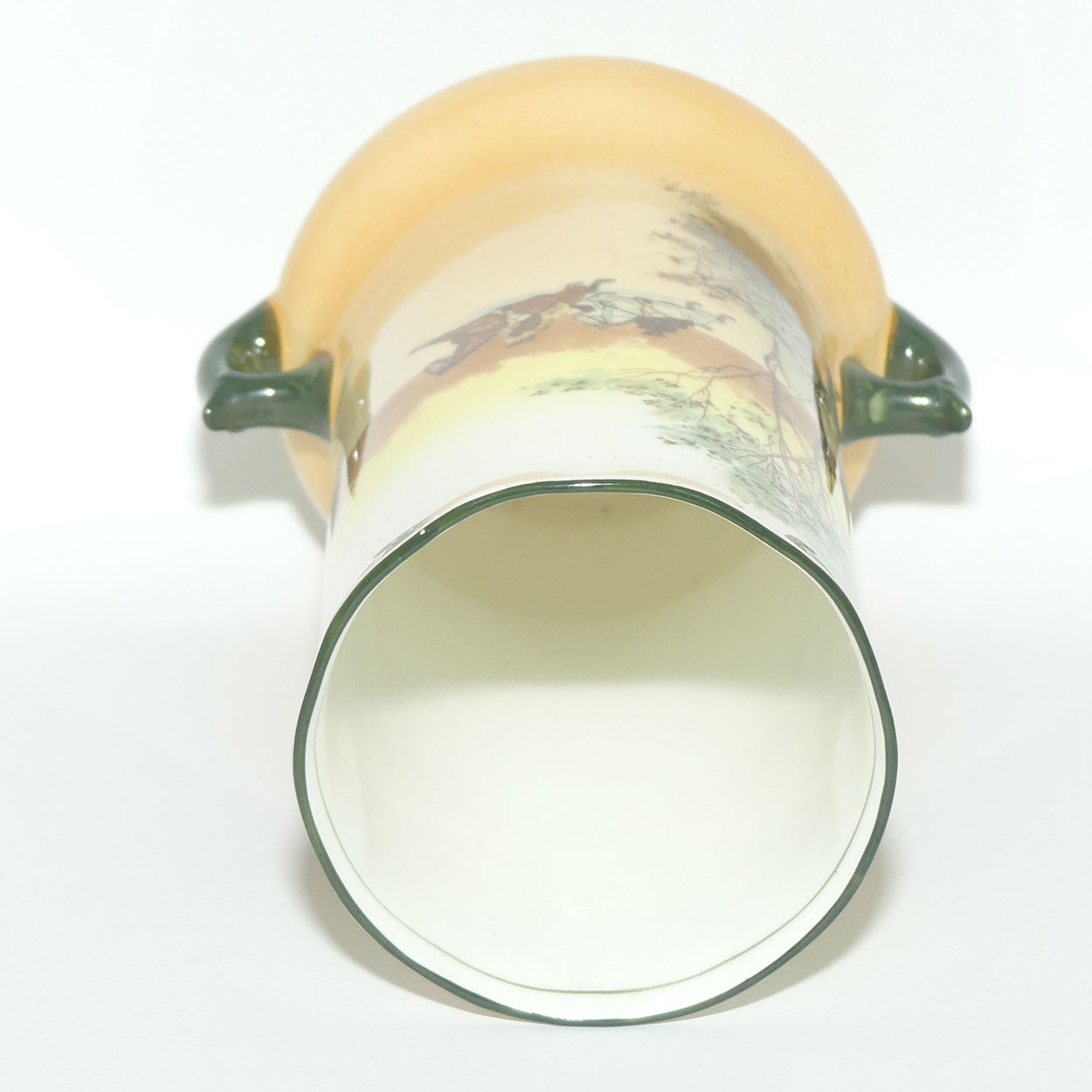 Royal Doulton Coaching Days twin handle vase E3804 | #1