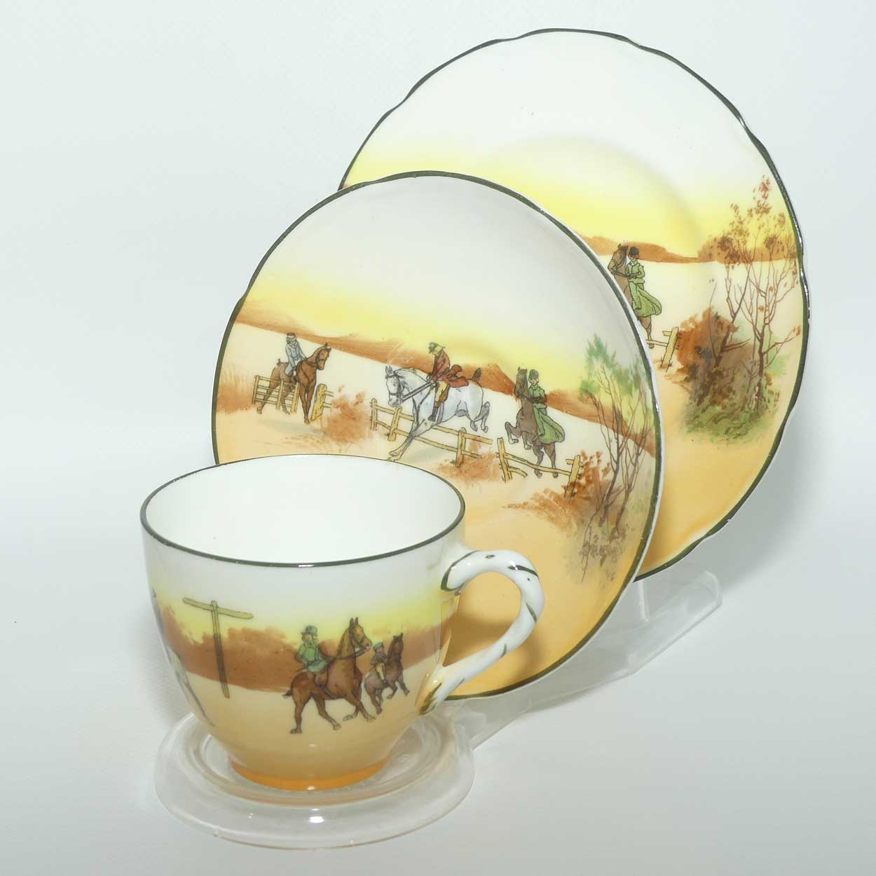 Royal Doulton Hunting | John Peel Hunting trio E3804