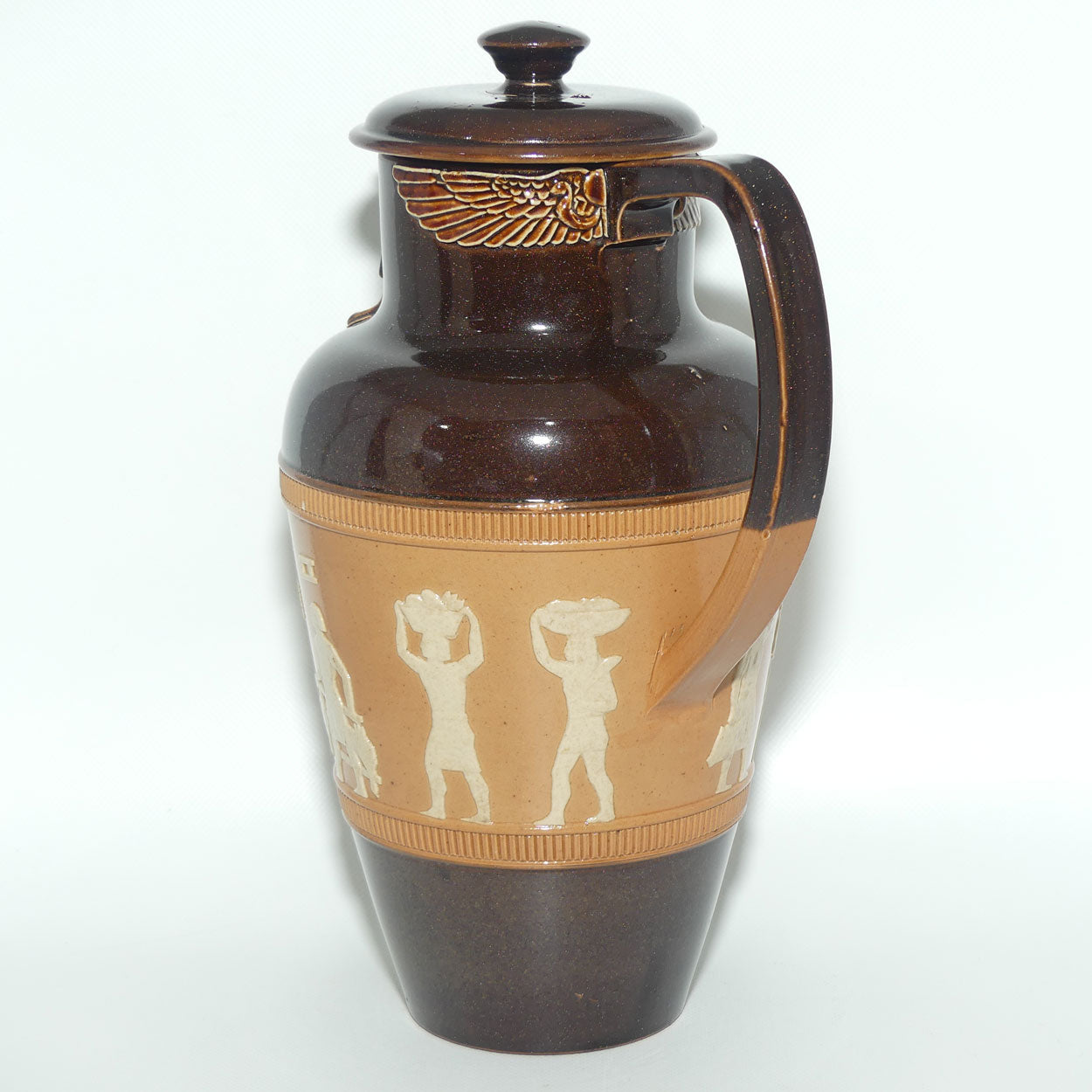 Royal Doulton Stoneware Egyptian design water pot