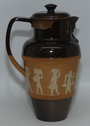 Royal Doulton Stoneware Egyptian design water pot