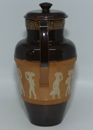 Royal Doulton Stoneware Egyptian design water pot