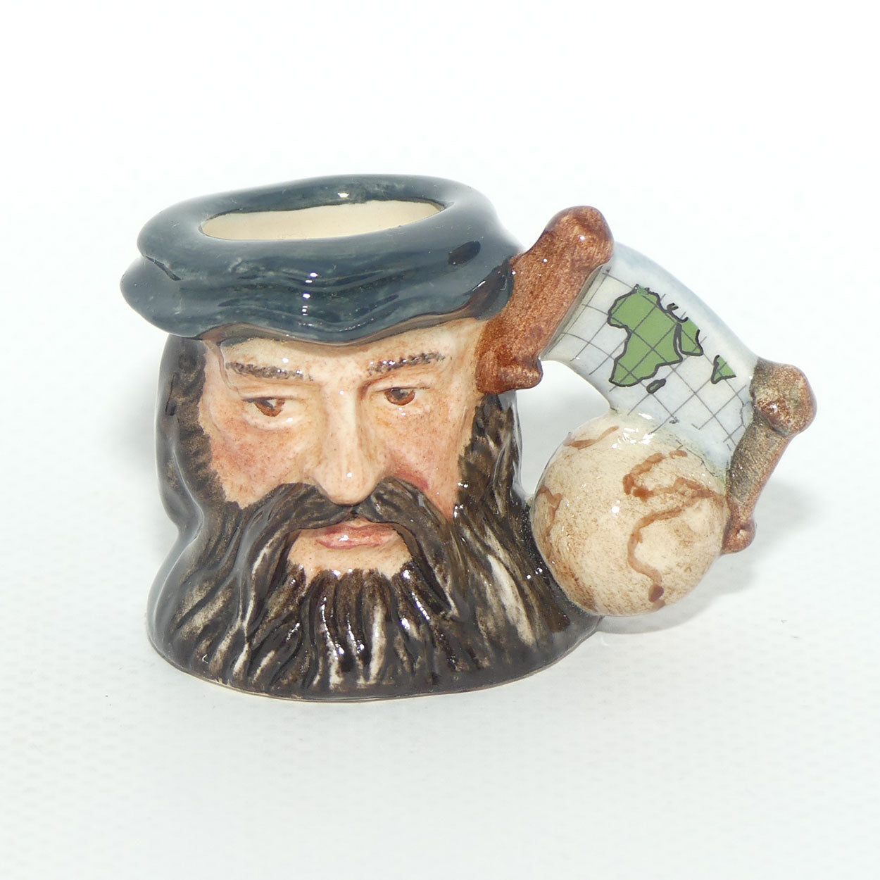 D7081 - D7086 Royal Doulton tiny character jug set | Explorers