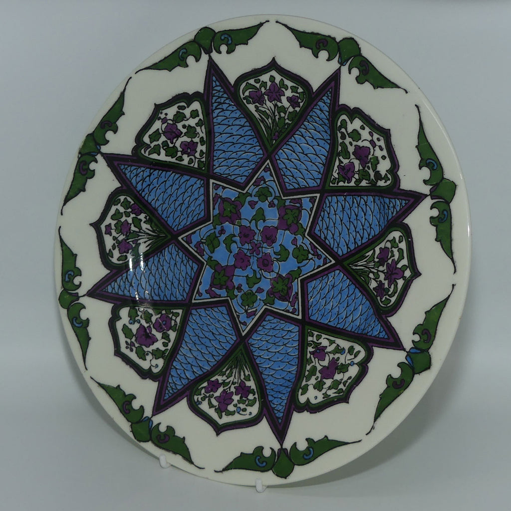 Royal Doulton Floral Patterns E plate | Inlaid Star | Fine Bone China body