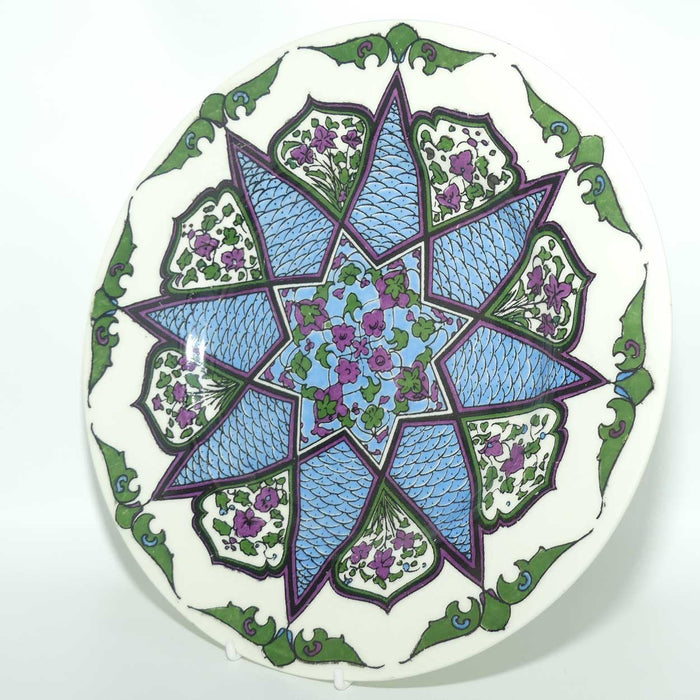 Royal Doulton Floral Patterns E plate | Inlaid Star | Fine Bone China body