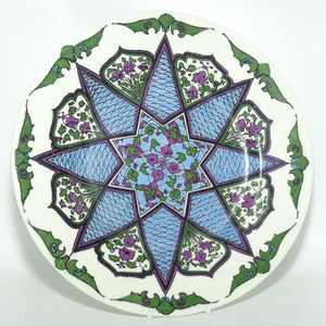 Royal Doulton Floral Patterns E plate | Inlaid Star | Fine Bone China body