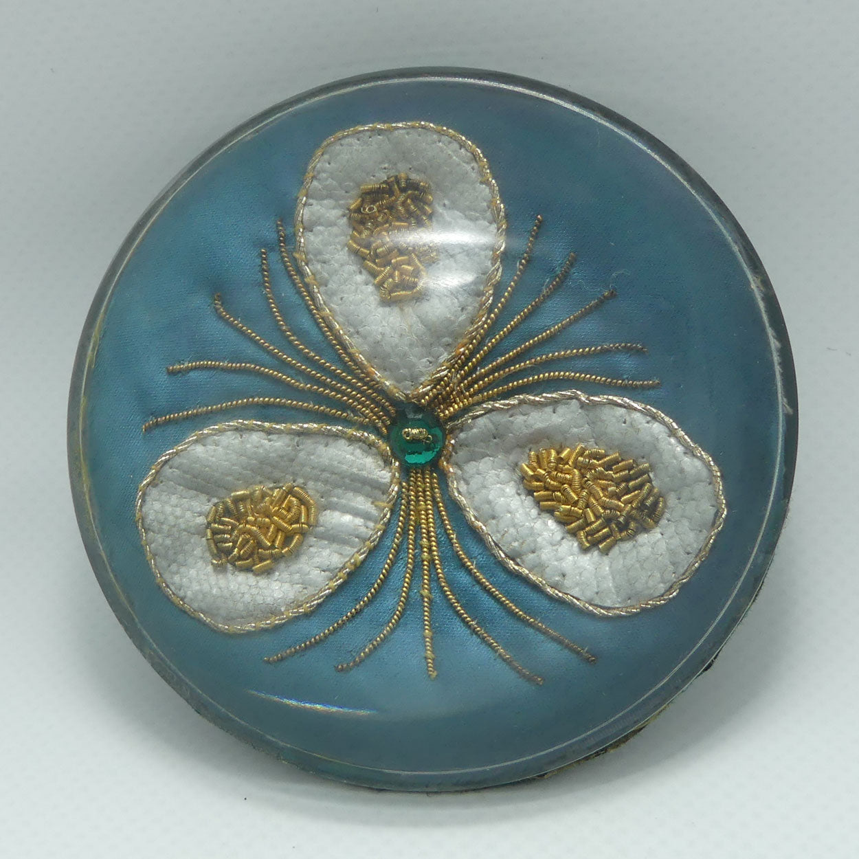 Edwardian era Glass Dome paperweight | Superb Material design