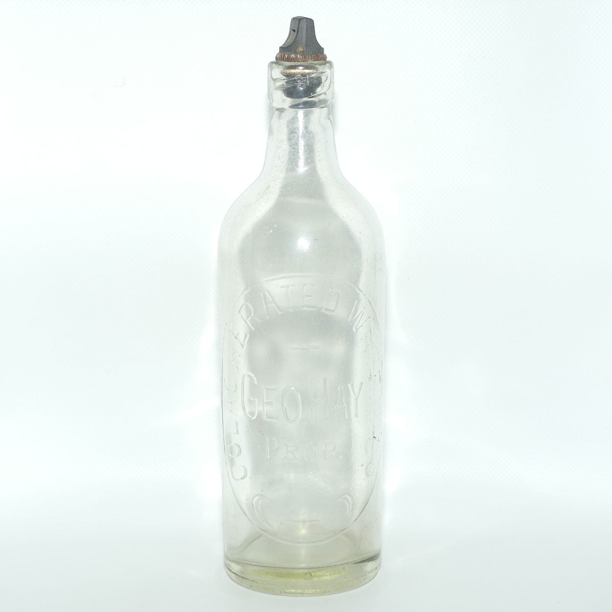 Geo Hay COLAC Prop | Colac Aerated Waters bottle