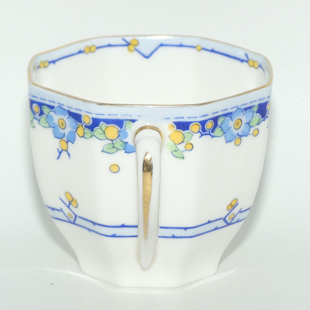 Royal Doulton Arvon pattern Blue trio | H2911